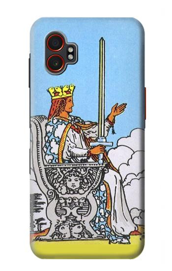 S3068 Tarot Card Queen of Swords Hülle Schutzhülle Taschen für Samsung Galaxy XCover7 Pro