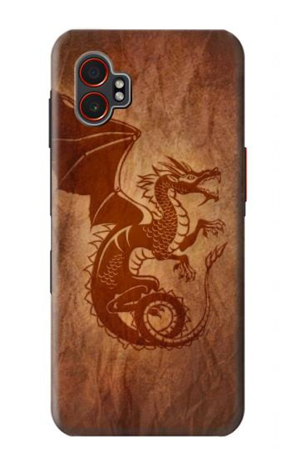 S3086 Red Dragon Tattoo Hülle Schutzhülle Taschen für Samsung Galaxy XCover7 Pro