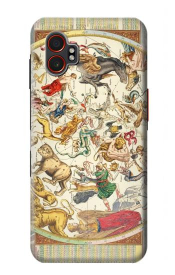 S3145 Antique Constellation Star Sky Map Hülle Schutzhülle Taschen für Samsung Galaxy XCover7 Pro