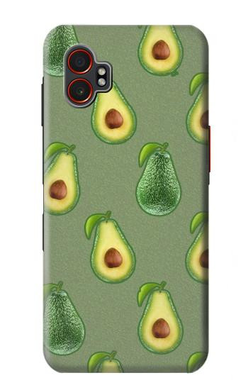 S3285 Avocado Fruit Pattern Hülle Schutzhülle Taschen für Samsung Galaxy XCover7 Pro