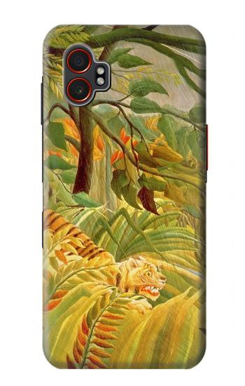 S3344 Henri Rousseau Tiger in a Tropical Storm Hülle Schutzhülle Taschen für Samsung Galaxy XCover7 Pro