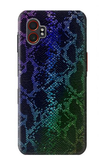 S3366 Rainbow Python Skin Graphic Print Hülle Schutzhülle Taschen für Samsung Galaxy XCover7 Pro