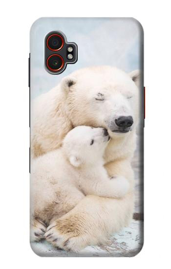 S3373 Polar Bear Hug Family Hülle Schutzhülle Taschen für Samsung Galaxy XCover7 Pro