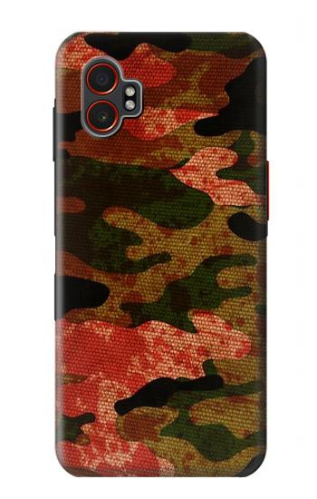S3393 Camouflage Blood Splatter Hülle Schutzhülle Taschen für Samsung Galaxy XCover7 Pro