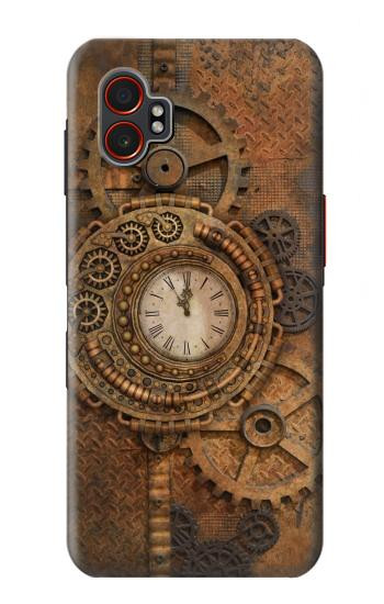 S3401 Clock Gear Steampunk Hülle Schutzhülle Taschen für Samsung Galaxy XCover7 Pro