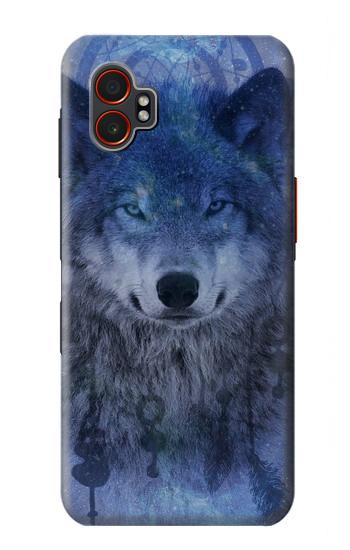 S3410 Wolf Dream Catcher Hülle Schutzhülle Taschen für Samsung Galaxy XCover7 Pro