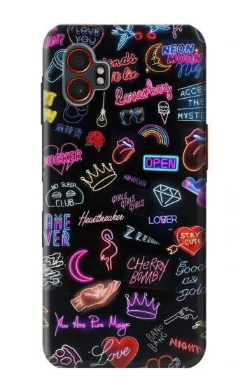 S3433 Vintage Neon Graphic Hülle Schutzhülle Taschen für Samsung Galaxy XCover7 Pro