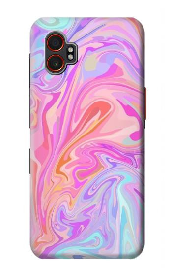 S3444 Digital Art Colorful Liquid Hülle Schutzhülle Taschen für Samsung Galaxy XCover7 Pro