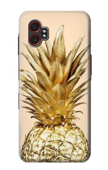 S3490 Gold Pineapple Hülle Schutzhülle Taschen für Samsung Galaxy XCover7 Pro