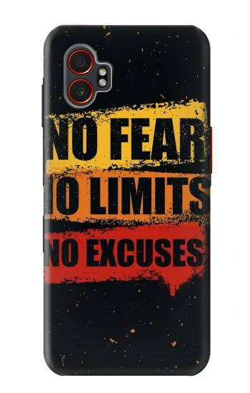 S3492 No Fear Limits Excuses Hülle Schutzhülle Taschen für Samsung Galaxy XCover7 Pro