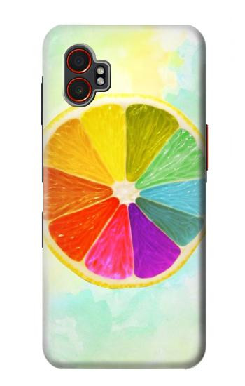 S3493 Colorful Lemon Hülle Schutzhülle Taschen für Samsung Galaxy XCover7 Pro