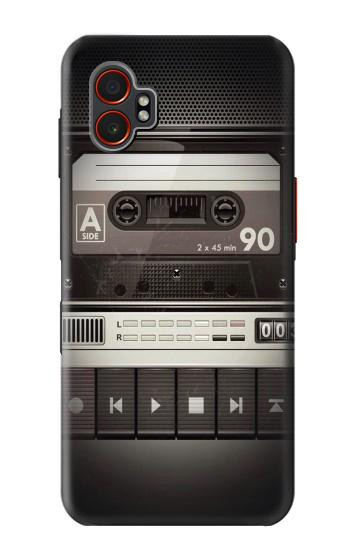 S3501 Vintage Cassette Player Hülle Schutzhülle Taschen für Samsung Galaxy XCover7 Pro