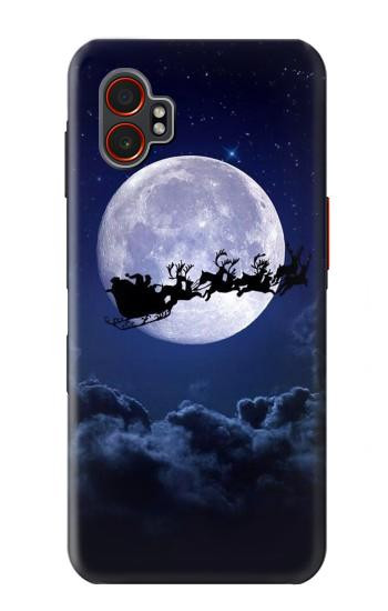 S3508 Xmas Santa Moon Hülle Schutzhülle Taschen für Samsung Galaxy XCover7 Pro