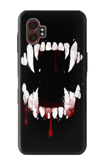 S3527 Vampire Teeth Bloodstain Hülle Schutzhülle Taschen für Samsung Galaxy XCover7 Pro