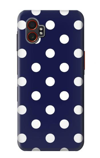 S3533 Blue Polka Dot Hülle Schutzhülle Taschen für Samsung Galaxy XCover7 Pro