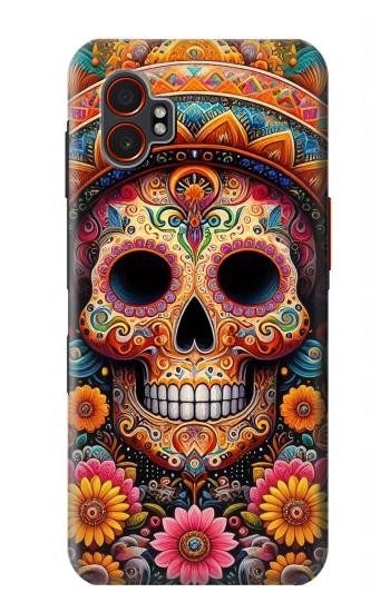 S3999 Mexican Skull Painting Hülle Schutzhülle Taschen für Samsung Galaxy XCover7 Pro