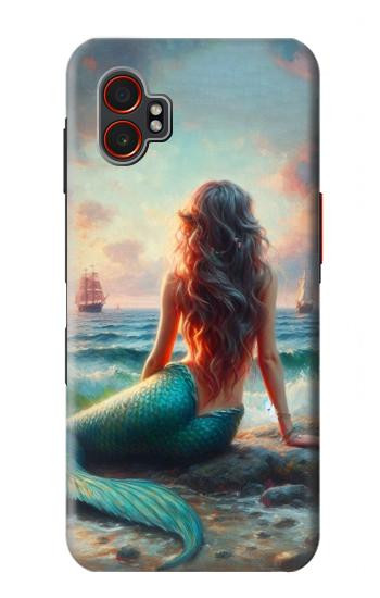 S4006 Oil Painting Mermaid Hülle Schutzhülle Taschen für Samsung Galaxy XCover7 Pro