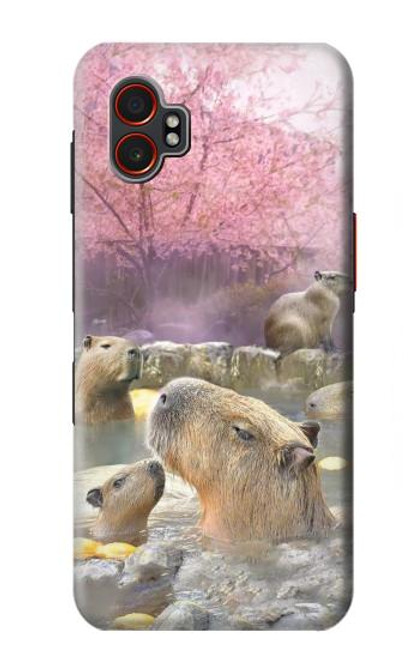 S4030 Capybara Hot Spring Hülle Schutzhülle Taschen für Samsung Galaxy XCover7 Pro