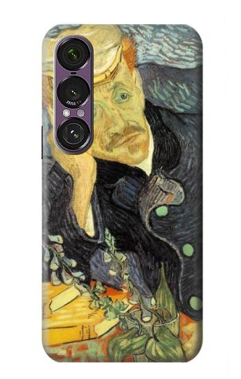 S0212 Van Gogh Portrait of Dr. Gachet Hülle Schutzhülle Taschen für Sony Xperia 1 VII