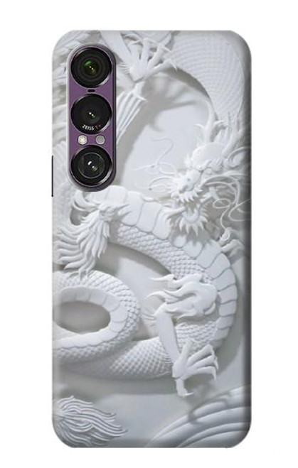 S0386 Dragon Carving Hülle Schutzhülle Taschen für Sony Xperia 1 VII