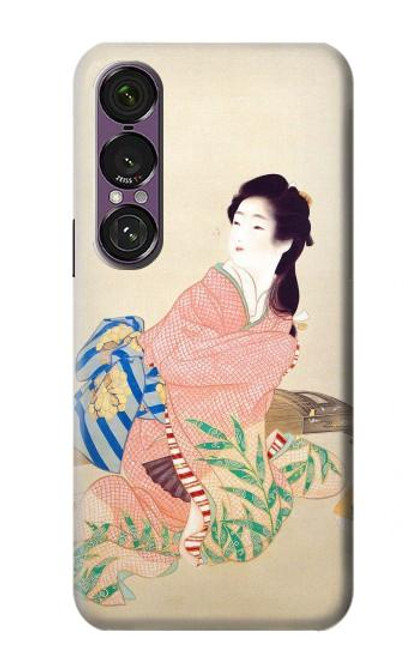 S0889 Japan Art Kimono Hülle Schutzhülle Taschen für Sony Xperia 1 VII