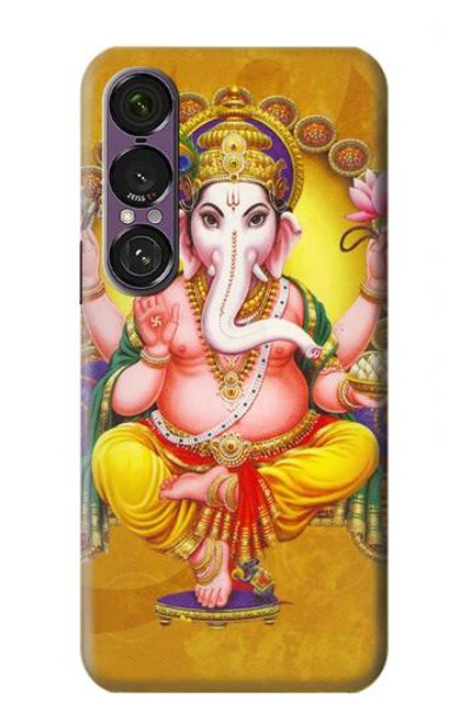 S0896 Lord Ganesh Hindu God Hülle Schutzhülle Taschen für Sony Xperia 1 VII
