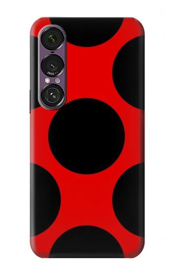 S1829 Ladybugs Dot Pattern Hülle Schutzhülle Taschen für Sony Xperia 1 VII