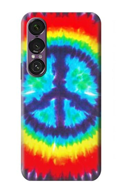S1870 Tie Dye Peace Hülle Schutzhülle Taschen für Sony Xperia 1 VII