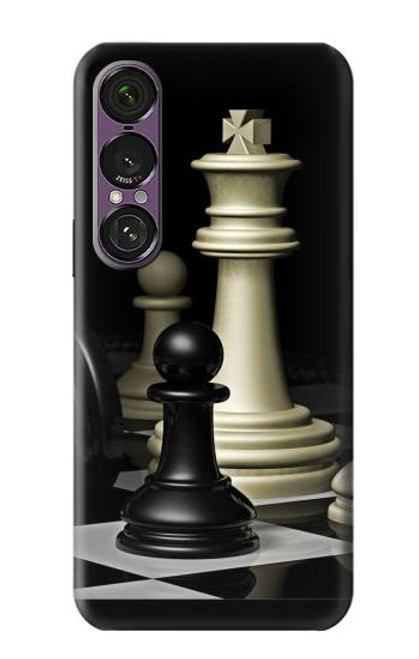 S2262 Chess King Hülle Schutzhülle Taschen für Sony Xperia 1 VII