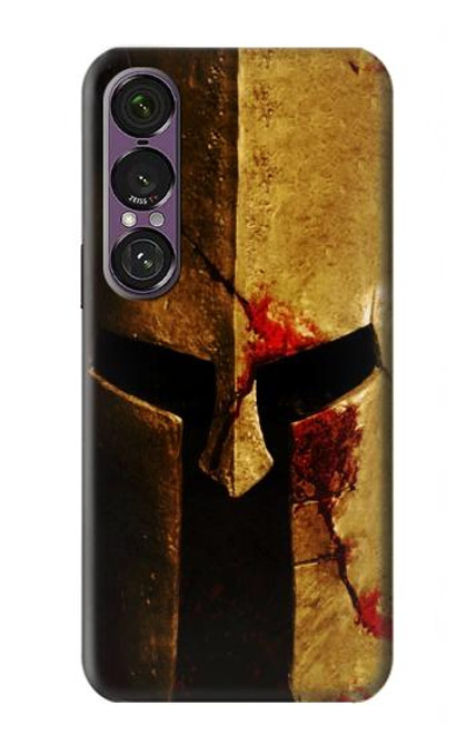 S2439 Warrior Spartan Helmet Hülle Schutzhülle Taschen für Sony Xperia 1 VII