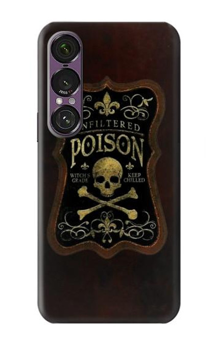 S2649 Unfiltered Poison Vintage Glass Bottle Hülle Schutzhülle Taschen für Sony Xperia 1 VII