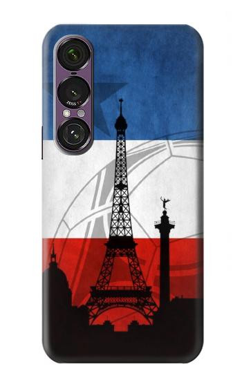S2980 France Football Soccer Hülle Schutzhülle Taschen für Sony Xperia 1 VII