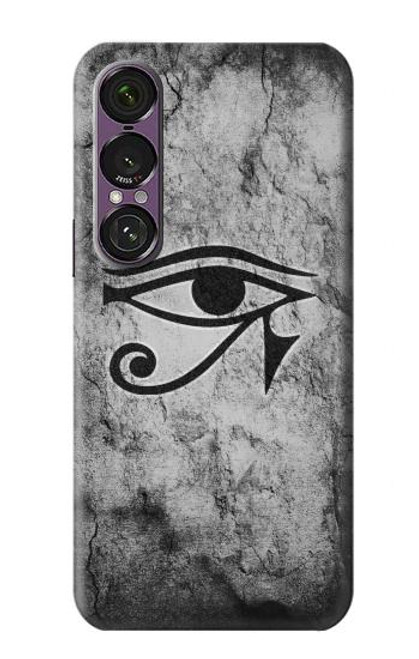 S3108 Ancient Egyptian Sun Eye Of Horus Hülle Schutzhülle Taschen für Sony Xperia 1 VII
