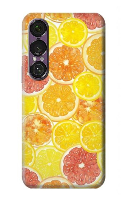 S3408 Lemon Hülle Schutzhülle Taschen für Sony Xperia 1 VII