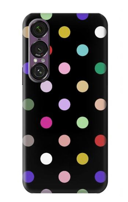 S3532 Colorful Polka Dot Hülle Schutzhülle Taschen für Sony Xperia 1 VII