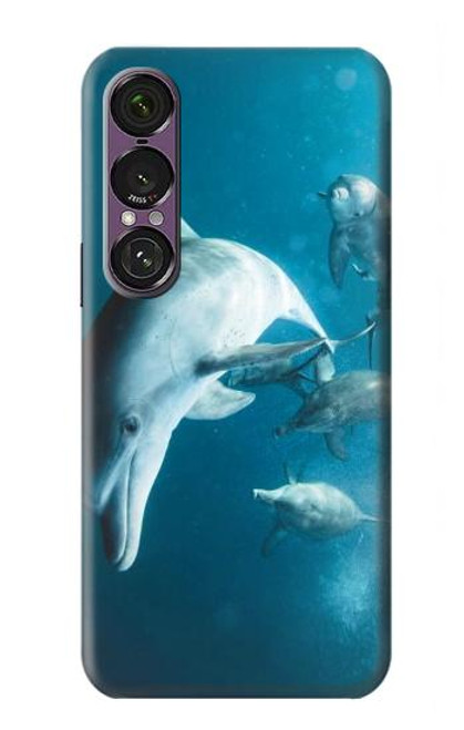 S3878 Dolphin Hülle Schutzhülle Taschen für Sony Xperia 1 VII