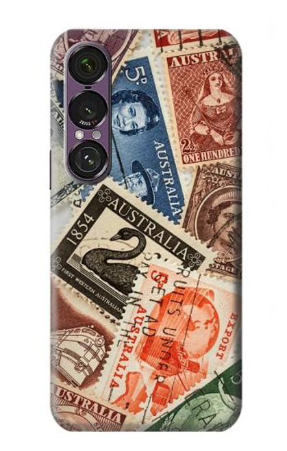 S3900 Stamps Hülle Schutzhülle Taschen für Sony Xperia 1 VII