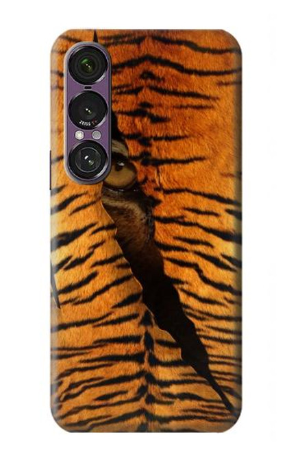 S3951 Tiger Eye Tear Marks Hülle Schutzhülle Taschen für Sony Xperia 1 VII