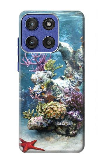 S0227 Aquarium Hülle Schutzhülle Taschen für Motorola Moto G Stylus 5G (2025,2026), Edge 60 Stylus