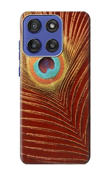 S0512 Peacock Hülle Schutzhülle Taschen für Motorola Moto G Stylus 5G (2025,2026), Edge 60 Stylus