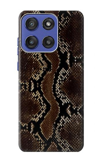 S0553 Snake Skin Hülle Schutzhülle Taschen für Motorola Moto G Stylus 5G (2025,2026), Edge 60 Stylus