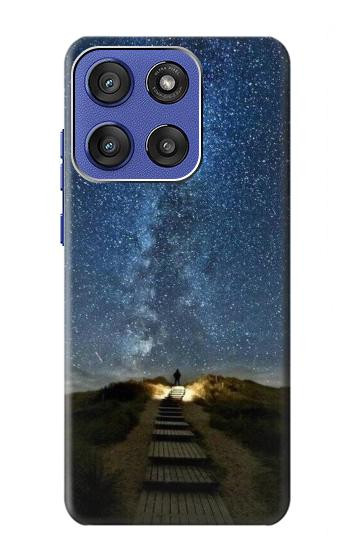 S0734 Stairway to Heaven Iceland Hülle Schutzhülle Taschen für Motorola Moto G Stylus 5G (2025,2026), Edge 60 Stylus