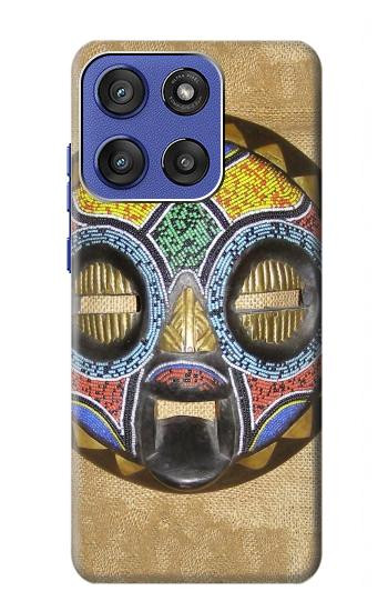 S0965 African Baluba Mask Hülle Schutzhülle Taschen für Motorola Moto G Stylus 5G (2025), Edge 60 Stylus