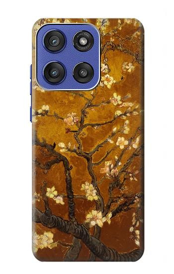 S2663 Yellow Blossoming Almond Tree Van Gogh Hülle Schutzhülle Taschen für Motorola Moto G Stylus 5G (2025,2026), Edge 60 Stylus