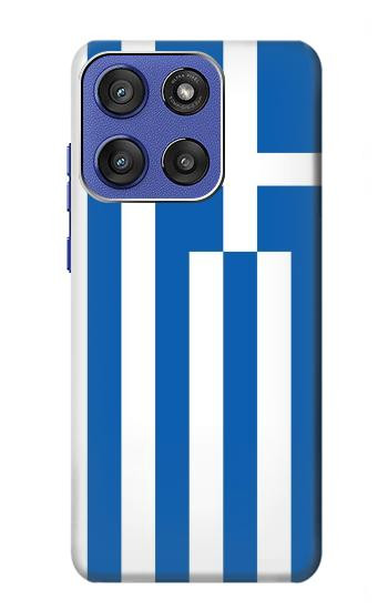 S3102 Flag of Greece Hülle Schutzhülle Taschen für Motorola Moto G Stylus 5G (2025,2026), Edge 60 Stylus