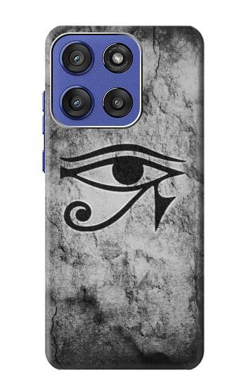 S3108 Ancient Egyptian Sun Eye Of Horus Hülle Schutzhülle Taschen für Motorola Moto G Stylus 5G (2025,2026), Edge 60 Stylus