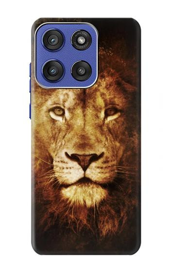 S3182 Lion Hülle Schutzhülle Taschen für Motorola Moto G Stylus 5G (2025,2026), Edge 60 Stylus