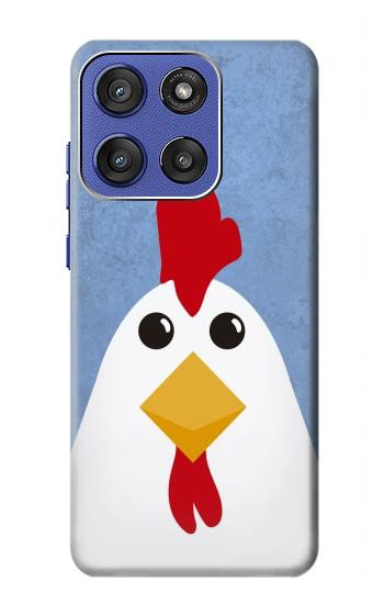 S3254 Chicken Cartoon Hülle Schutzhülle Taschen für Motorola Moto G Stylus 5G (2025,2026), Edge 60 Stylus