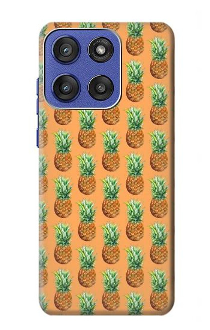 S3258 Pineapple Pattern Hülle Schutzhülle Taschen für Motorola Moto G Stylus 5G (2025), Edge 60 Stylus