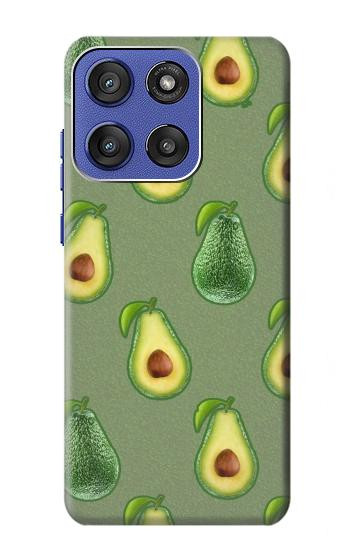 S3285 Avocado Fruit Pattern Hülle Schutzhülle Taschen für Motorola Moto G Stylus 5G (2025,2026), Edge 60 Stylus